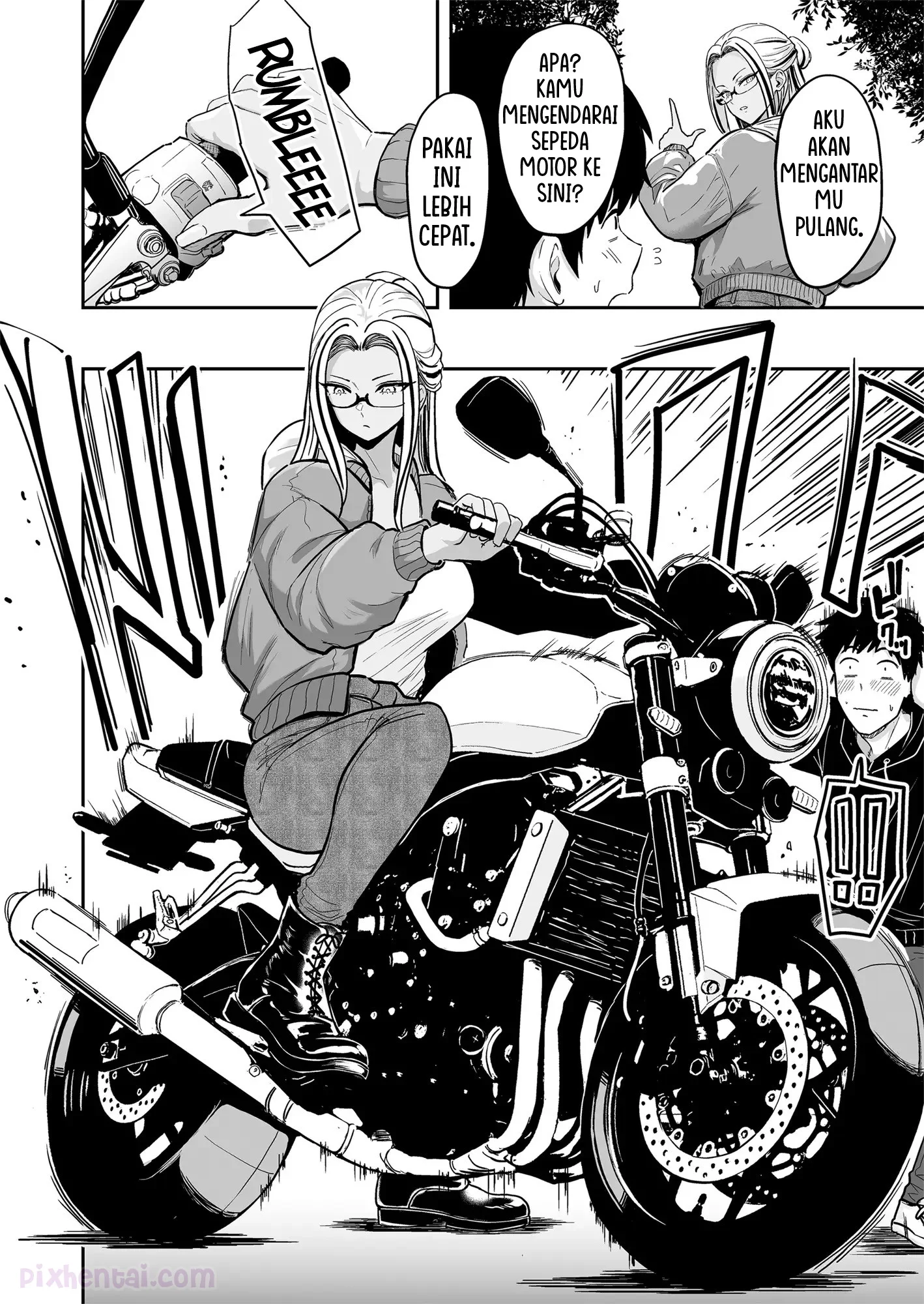 Komik hentai xxx manga sex bokep Having Tons of Bareback Sex with Gyarus part 5 page 31
